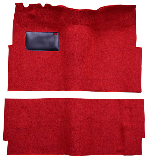 1957-1958 Ford Skyliner Carpet Replacement - Loop - Complete | Fits: Retractable Hardtop, Standard Seats, Molded