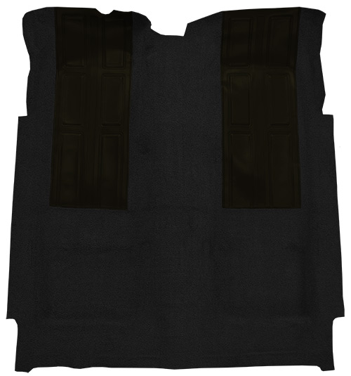 1972-1973 Ford Torino Carpet Replacement - Loop - Complete | Fits: 2DR, Auto, GT with 2 Black Inserts