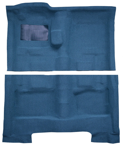 1974-1977 Plymouth Gran Fury Carpet Replacement - Cutpile - Complete | Fits: 2DR, 4spd