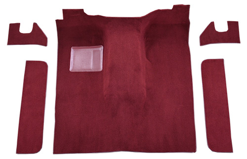 1974-1980 International Scout II Carpet Replacement - Cutpile - Passenger Area