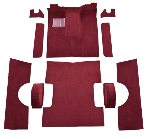1976-1980 International Scout II Traveler Carpet Replacement - Cutpile - Complete | Fits: 2DR, 4WD, Complete