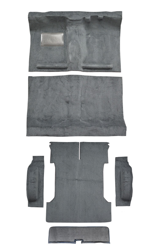1984-1989 Toyota 4Runner Carpet Replacement - Cutpile - Complete | Fits: Complete, Fits model with split rear seat back