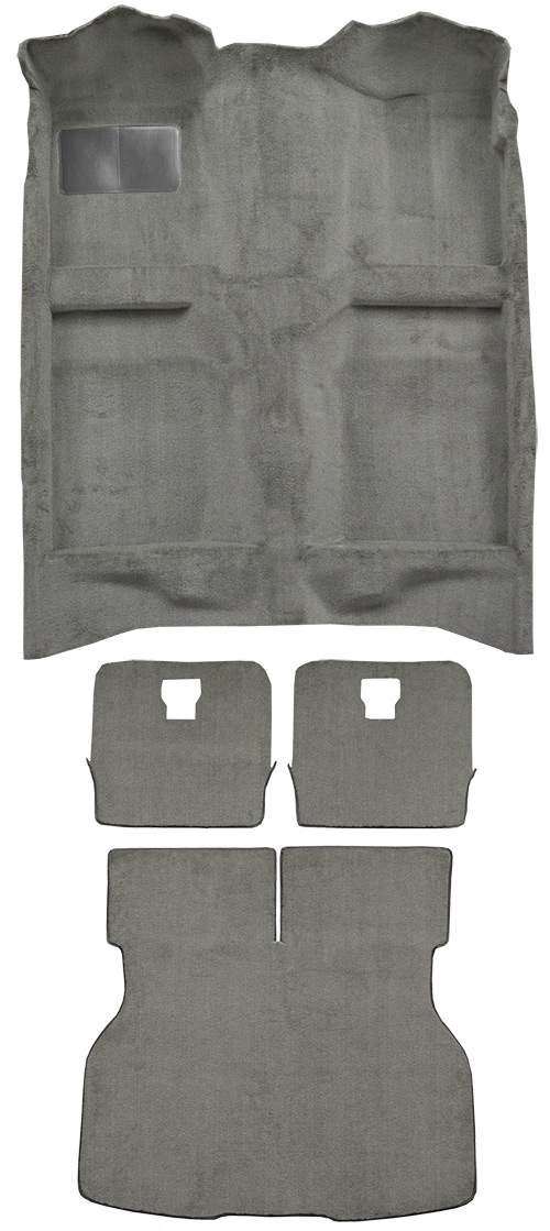 1984-1986 Ford Mustang (Fox Body) Carpet Replacement - Cutpile - Complete | Fits: Hatchback, Complete