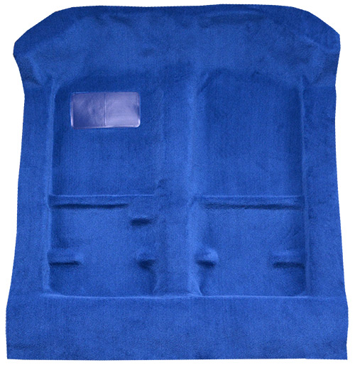 1984-1987 Honda Civic CRX Carpet Replacement - Cutpile - Passenger Area