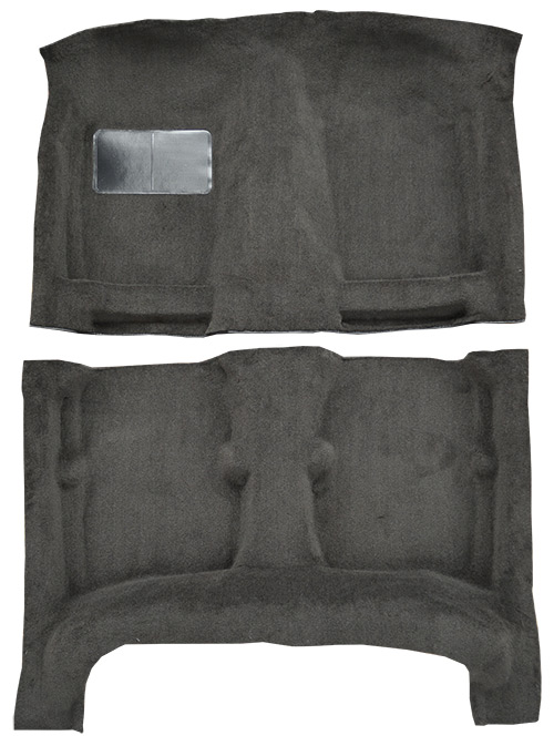 1984-1987 Toyota Corolla (AE86) Carpet Replacement - Cutpile - Complete | Fits: 4DR, Sedan, w/o Heat Vents
