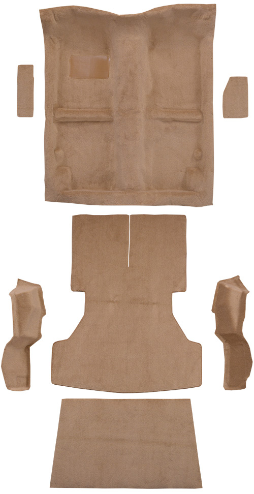 1983-1989 Mitsubishi Starion Carpet Replacement - Cutpile - Complete | Fits: 2DR, Complete