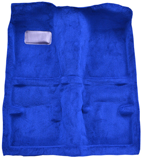 1980-1983 Toyota Corolla Carpet Replacement - Cutpile - Passenger Area | Fits: 2DR, Auto, Manual, Rear Wheel Drive