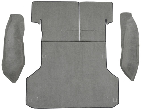 1996-2004 Nissan Pathfinder Carpet Replacement - Cargo Area - Cutpile
