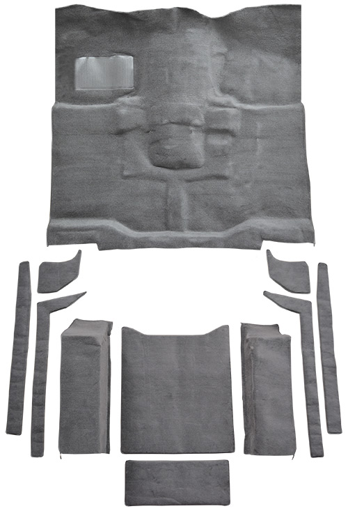 1976-1986 Jeep CJ7 (CJ) Carpet Replacement - Cutpile - Complete | Fits: Complete