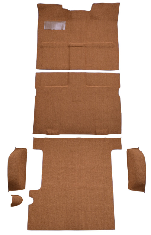 1967-1972 GMC C25/C2500 Suburban Carpet Replacement - Loop - Complete | Fits: 2WD, Auto, 3spd, Column Shift, Complete