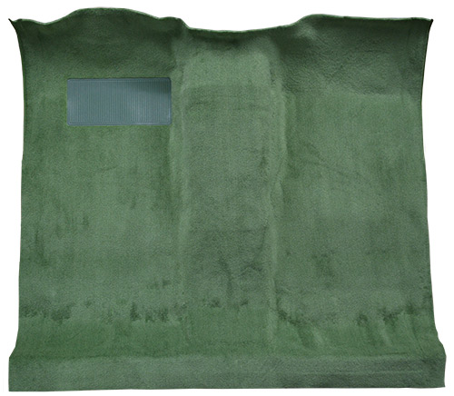 1975-1977 Chevy K5 Blazer (Squarebody) Carpet Replacement - Cutpile - Passenger Area | Fits: Fits 2 and 4 wheel drive column and floor shift