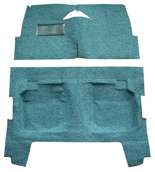 1959 Chevy Impala Carpet Replacement - Tuxedo - Complete | Fits: 4DR, Sedan