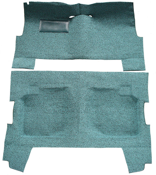 1960 Chevy Biscayne Carpet Replacement - Tuxedo - Complete | Fits: 4DR, Sedan