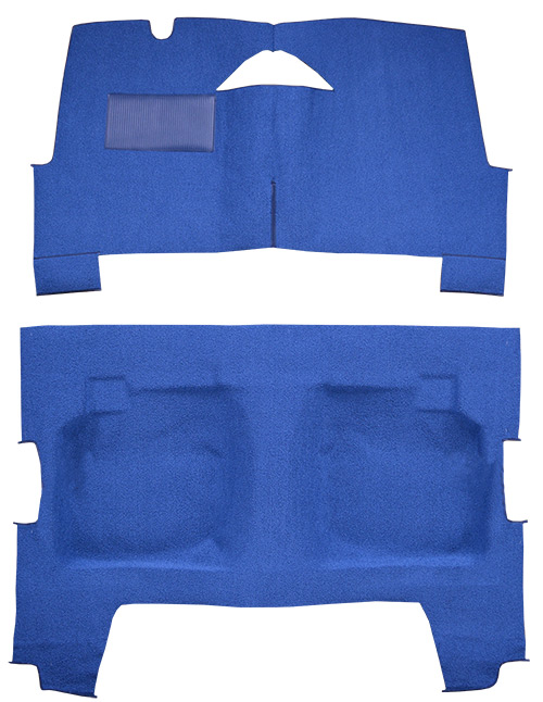 1960 Pontiac Catalina Carpet Replacement - Tuxedo - Complete | Fits: 4DR, Sedan