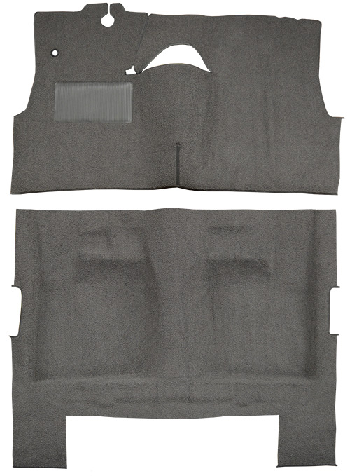 1958 Pontiac Super Chief Carpet Replacement - Loop - Complete | Fits: 4DR, Sedan, Bench Seat, Molded