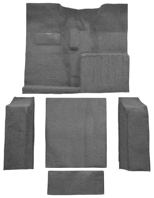 1955-1958 Jeep Willys CJ-5 Carpet Replacement - Loop - Complete | Fits: Complete