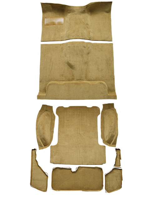 1984-1991 Jeep Grand Wagoneer (SJ) Carpet Replacement - Cutpile - Complete | Fits: Complete