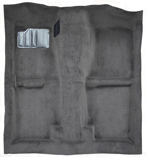 1989-1994 Nissan 240SX (S13) Carpet Replacement - Cutpile - Passenger Area | Fits: Coupe, Hatchback, Fits car with automatic seat belt retractors