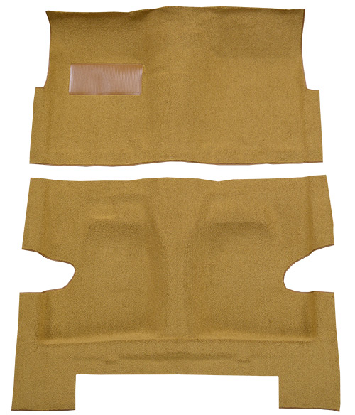 1958 Chevy Bel Air Carpet Replacement - Loop - Complete | Fits: 4DR, Hardtop