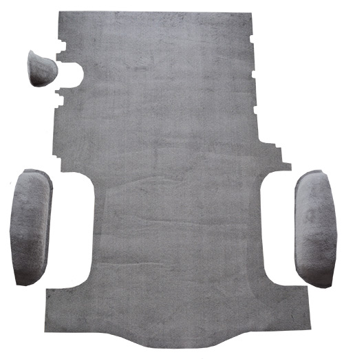 1996-2002 Chevy Express 3500 Carpet Replacement - Cargo Area - Cutpile | Fits: Van Short Fits 135 Wheel Base
