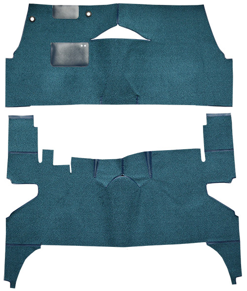1955 Buick Century Carpet Replacement - Loop - Complete | Fits: 4DR, Hardtop