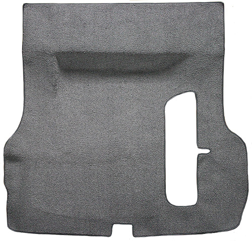 1955-1957 Chevy Bel Air (Tri-Five) Carpet Replacement - Loop - Trunk Area | Fits: 2DR, 4DR, Hardtop, Sedan, with Spare Tire Cutout Molded