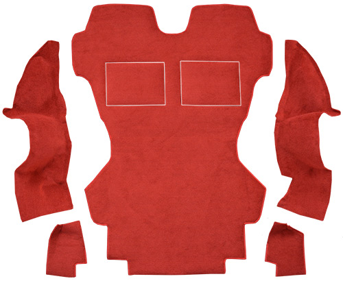 1986-1991 Mazda RX-7 (FC) Carpet Replacement - Cargo Area - Cutpile | Fits: Coupe, 2 Seater