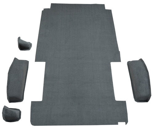 1984-1991 Ford E-250 Econoline Carpet Replacement - Cargo Area - Cutpile | Fits: Long, Rear Fits 128 Wheel Base
