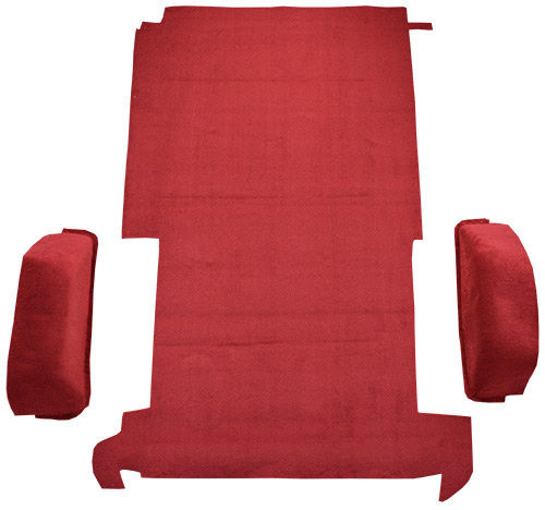1979-1995 GMC G2500 Carpet Replacement - Cargo Area - Cutpile | Fits: Short, Van Rear Fits 110 Wheel Base