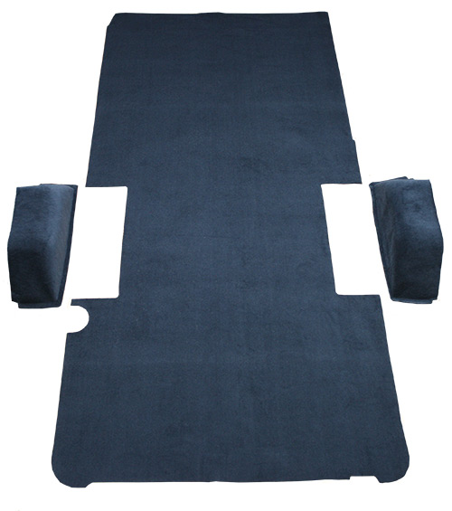 1981-1993 Dodge B250 Carpet Replacement - Cargo Area - Cutpile | Fits: Long ext, Van Rear Fits 127 Wheel Base