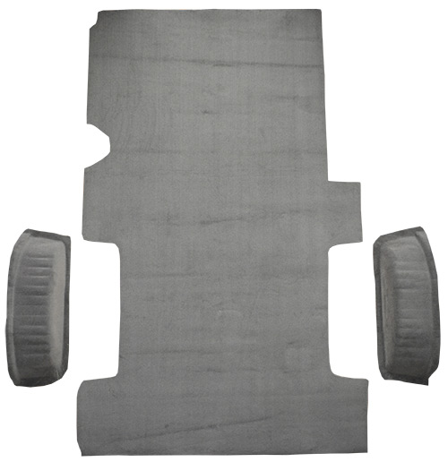1992-2002 Ford E-150 Econoline Carpet Replacement - Cargo Area - Cutpile | Fits: Reg, Fits Gas or Diesel