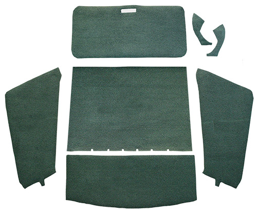 1967-1969 Plymouth Barracuda Carpet Replacement - Cargo Area - Loop | Fits: Fastback