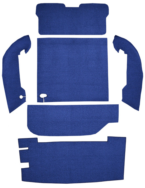1964-1966 Plymouth Barracuda Carpet Replacement - Cargo Area - Loop | Fits: Fastback