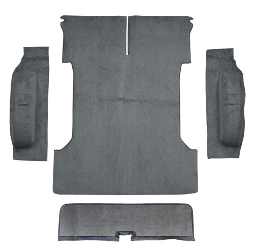 1984-1989 Toyota 4Runner Carpet Replacement - Cargo Area - Cutpile | Fits: Fits model with split rear seat back