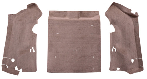 1997-2002 Jeep Wrangler (TJ) Carpet Replacement - Cargo Area - Cutpile | Fits: Will not fit the Unlimited