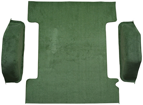 1974 Chevy K5 Blazer (Squarebody) Carpet Replacement - Cargo Area - Cutpile | Fits: Must have original side panels in the cargo area for proper fit