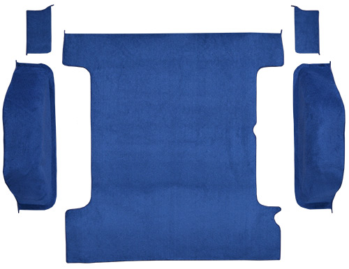1978-1980 GMC K5 Jimmy (Squarebody) Carpet Replacement - Cargo Area - Cutpile | Fits: Must have original side panels in the cargo area for proper fit