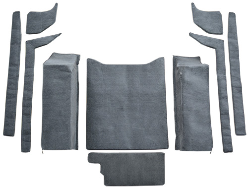 1987-1995 Jeep Wrangler (YJ) Carpet Replacement - Cargo Area - Cutpile