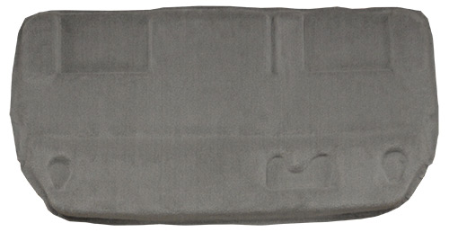 2007-2010 GMC Yukon (GMT900) Carpet Replacement - Cutpile - Mount Covers | Fits: w/2nd Row 60-40 Seat Mount Cover