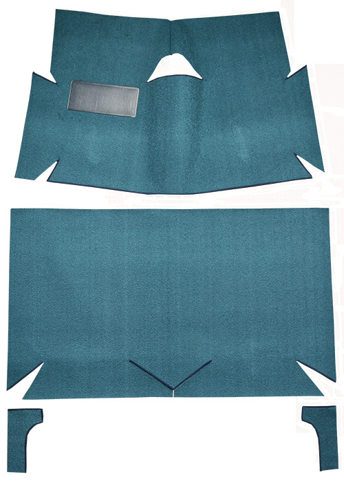 1963-1966 American Motors Ambassador Carpet Replacement - Loop - Complete | Fits: 2DR, 4DR, Will not fit a convertible
