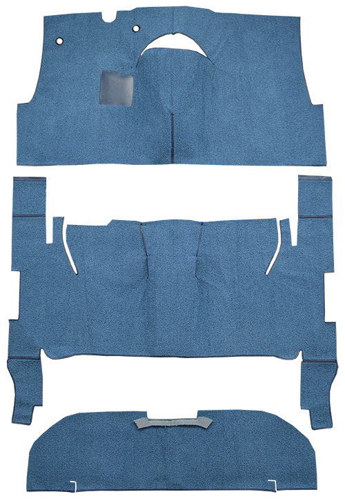1957-1958 Oldsmobile Fiesta Carpet Replacement - Loop - Complete | Fits: 4DR, Sedan, Wagon, Fits only the 4 door sedan wagon not the hardtop wagon