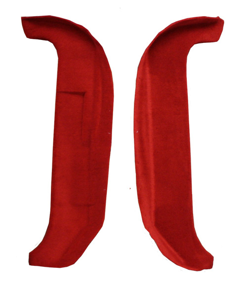 1988-1989 Corvette (C4) Carpet Replacement - Cutpile - Door Sills | Fits: Door Sills without Plastic