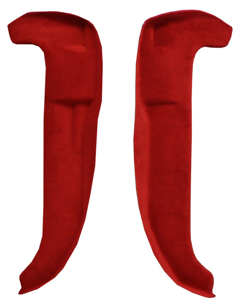 1990-1996 Corvette (C4) Carpet Replacement - Cutpile - Door Sills | Fits: Door Sills without Plastic