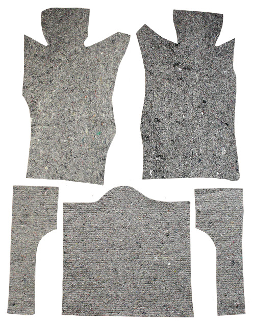 1963-1964 Corvette (C2) Carpet Replacement - Jute - Pad Kit | Fits: Complete