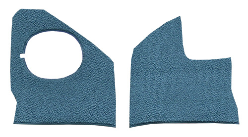 1964 Chevy Bel Air Carpet Replacement - Loop - Kick Panel | Fits: Inserts with Air