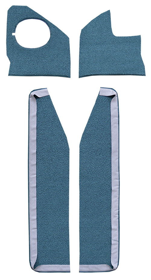 1964 Chevy Impala Door & Kick Panel Carpet Replacement | Fits: with Air, SS Door & Kick Panel Inserts