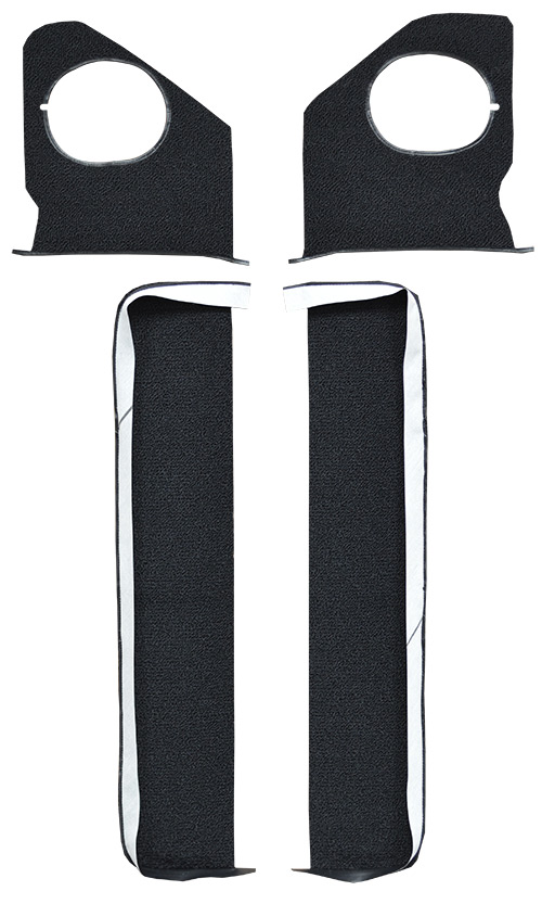 1964 Chevy Biscayne Door & Kick Panel Carpet Replacement | Fits: w/o Air, Door & Kick Panel Inserts