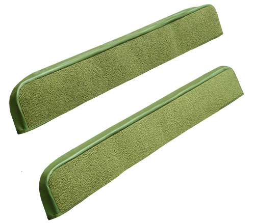 1971-1973 Ford Mustang Carpet Replacement - Nylon - Door Panel | Fits: Inserts with Binding