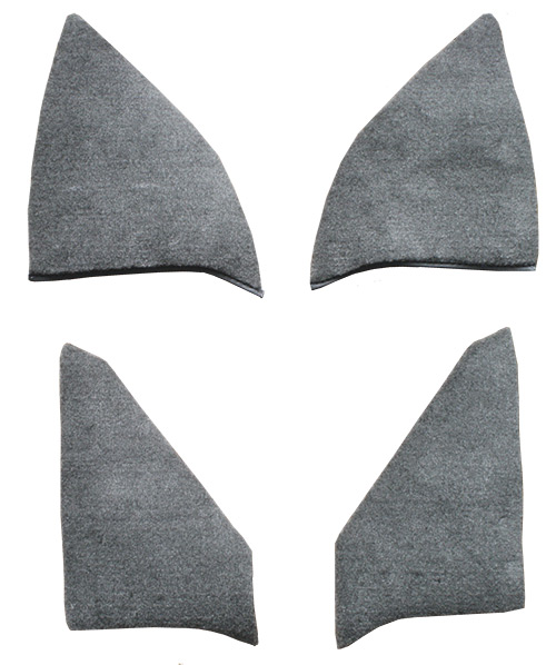 1973 Chevy K20 (Squarebody) Carpet Replacement - Loop - Kick Panel | Fits: Crew Cab, Inserts without Cardboard