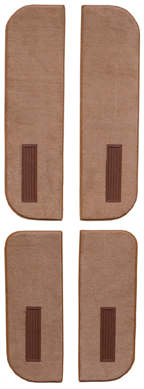 1981-1986 GMC C2500 Suburban (Squarebody) Carpet Replacement - Cutpile - Door Panel | Fits: Inserts on Cardboard w/Vents